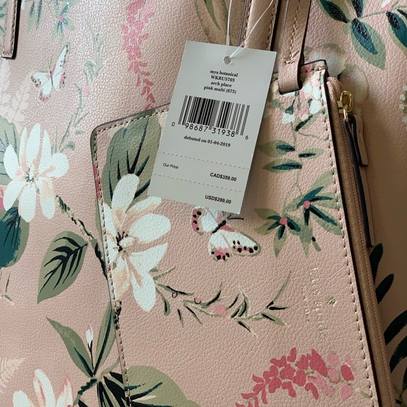 🌸Kate Spade Mya Botanical Convertible Tote🌸 - Picture 6 of 8